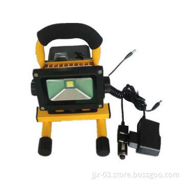 High power  waterproof  10W portable & rechargeable LED Flood lighting